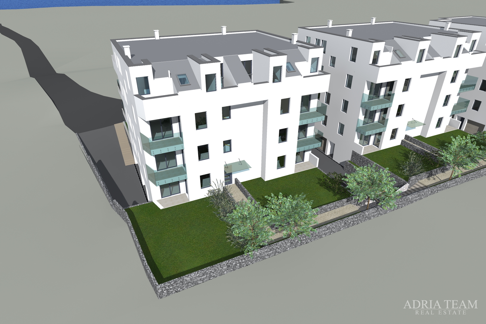 APARTMENTS IN A RESIDENTIAL BUILDING IN NEW CONSTRUCTION, 270 m FROM THE SEA - POVLJANA, PAG