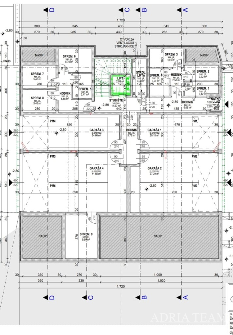 APARTMENTS IN A RESIDENTIAL BUILDING IN NEW CONSTRUCTION, 270 m FROM THE SEA - POVLJANA, PAG