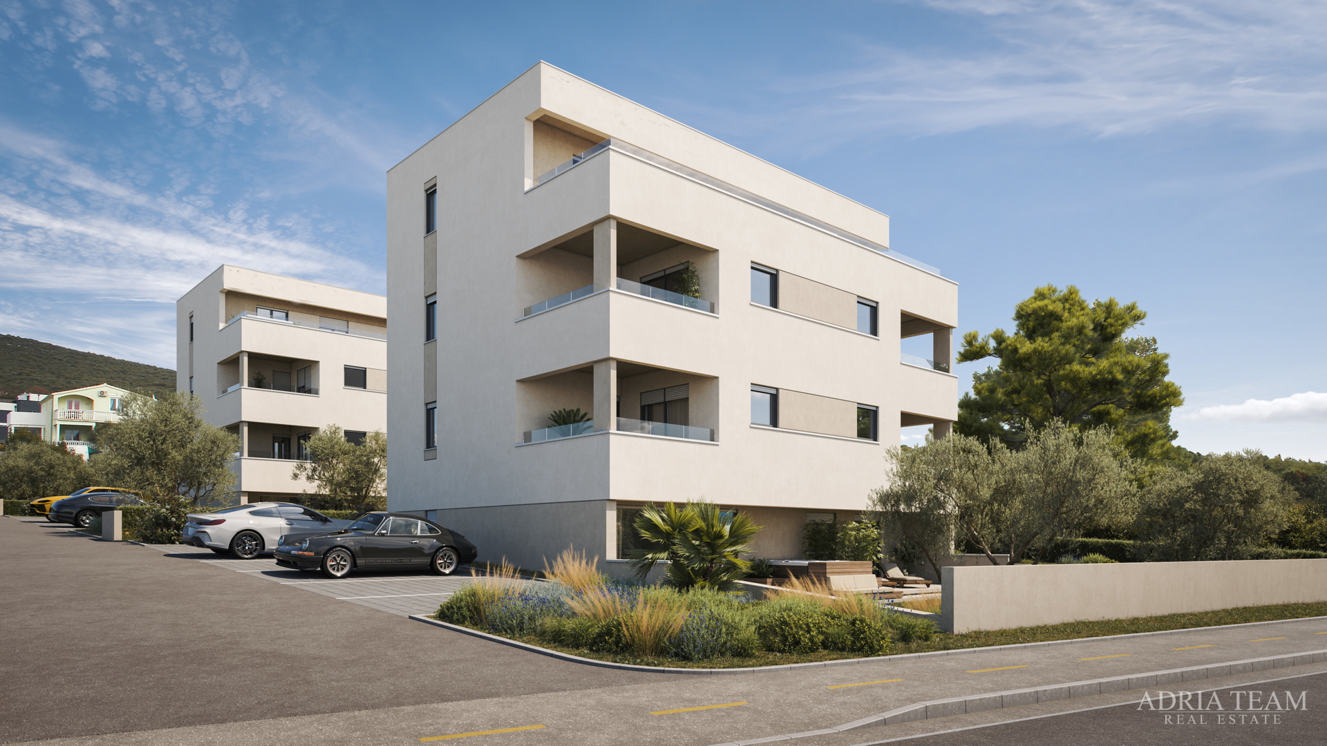 LUXURY APARTMENTS WITH SEA VIEW, 80 m FROM THE SEA, SVETI PETAR NA MORU