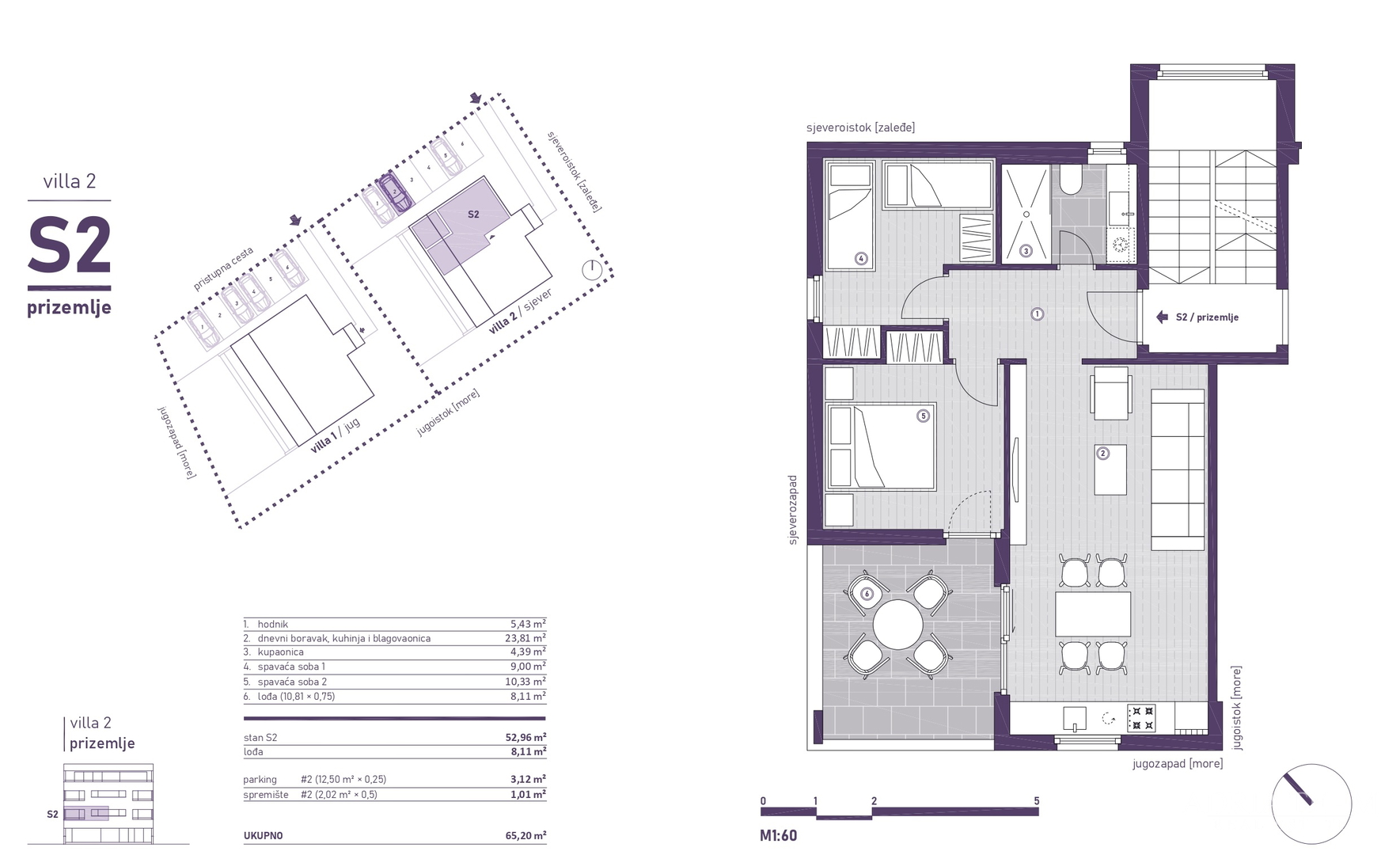 LUXURY APARTMENTS WITH SEA VIEW, 80 m FROM THE SEA, SVETI PETAR NA MORU