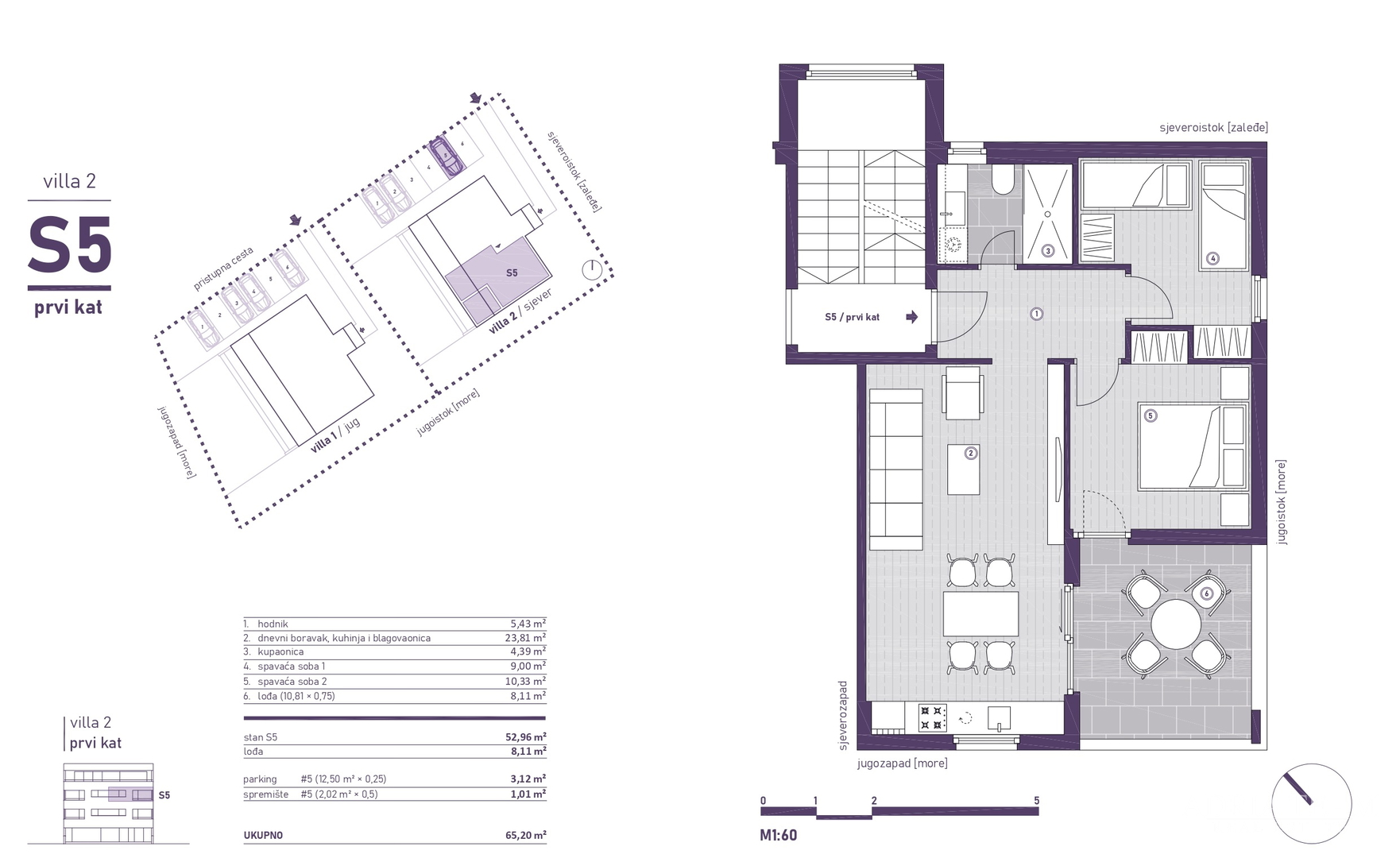 LUXURY APARTMENTS WITH SEA VIEW, 80 m FROM THE SEA, SVETI PETAR NA MORU