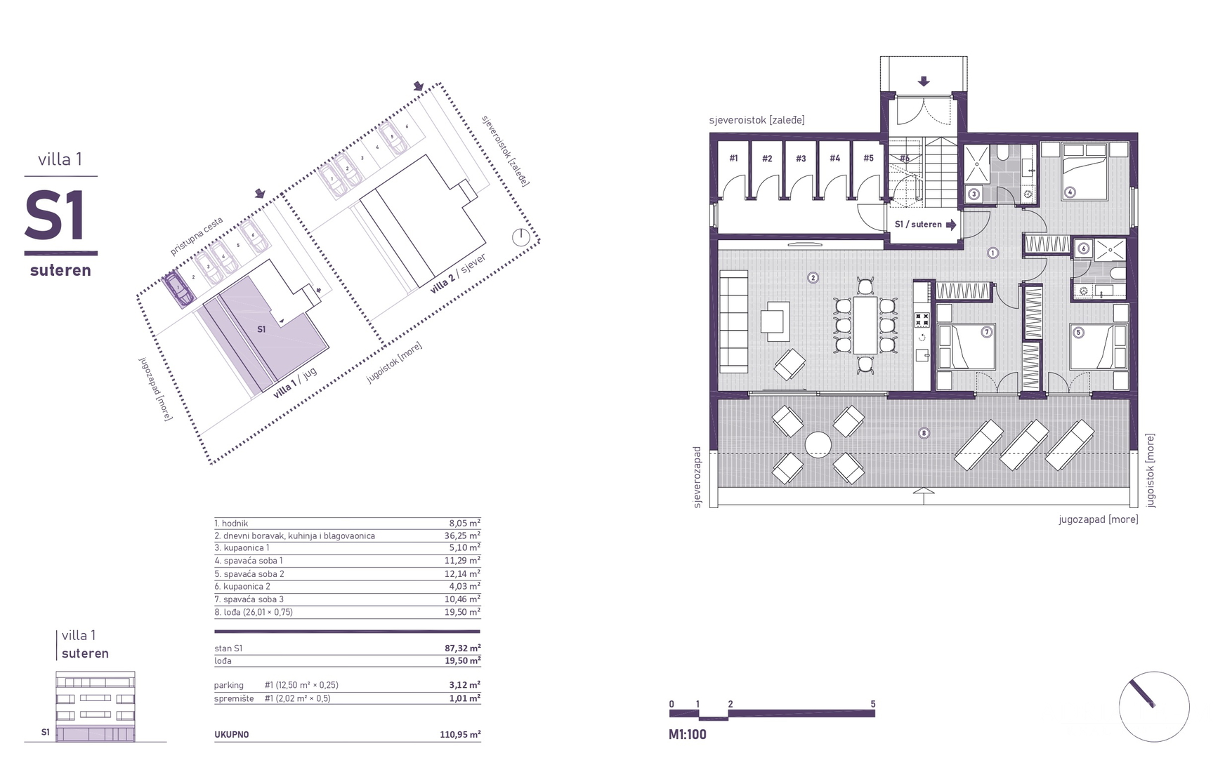 LUXURY APARTMENTS WITH SEA VIEW, 80 m FROM THE SEA, SVETI PETAR NA MORU