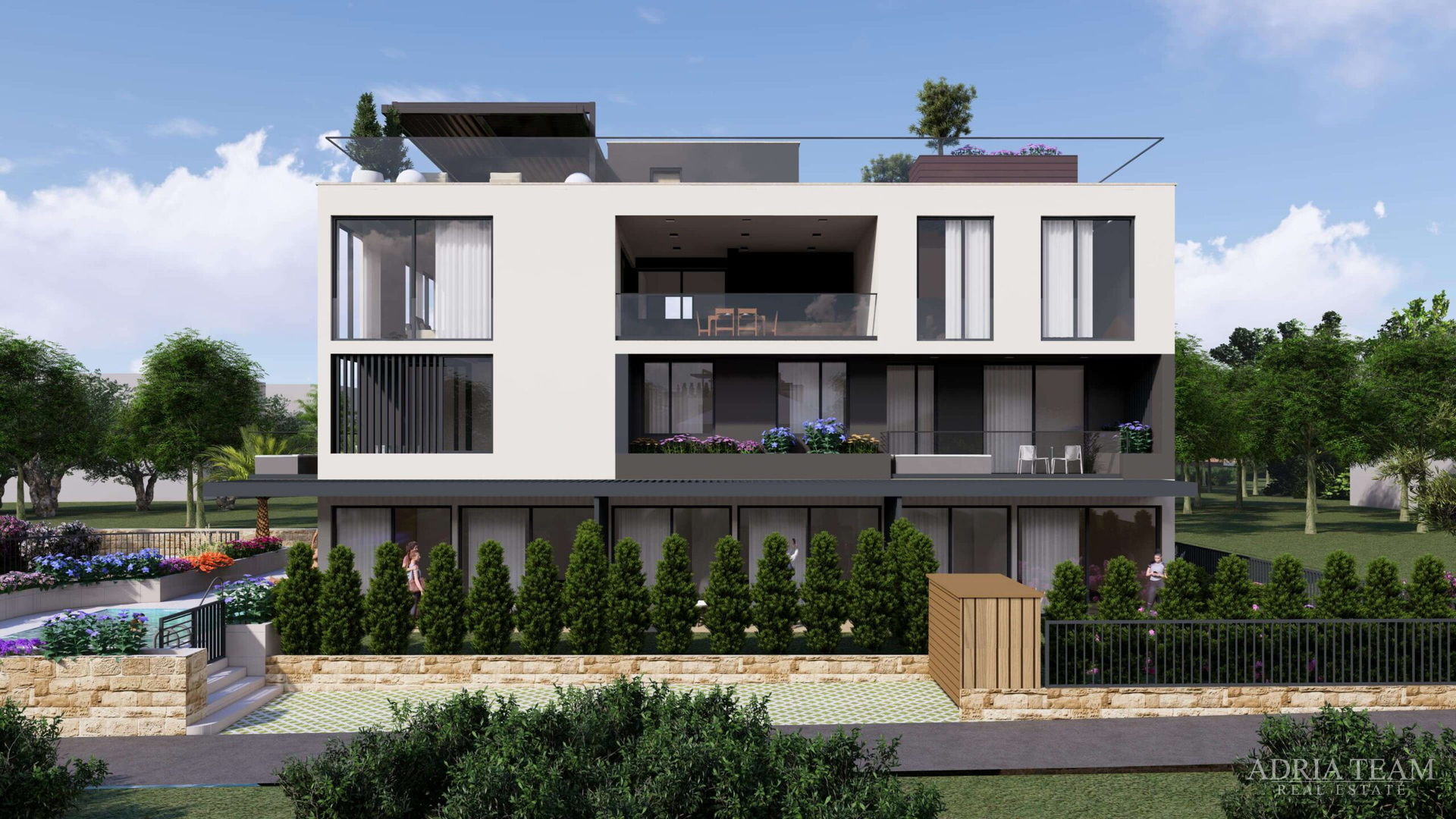 EKSKLUZIVNI STANOVI,  DRUGI RED UZ MORE, TOP POZICIJA, SUKOŠAN - ZADAR