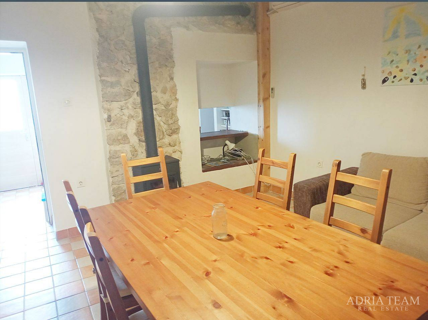 KAMENA RIBARSKA KUĆA S POGLEDOM NA MORE - KALI, UGLJAN