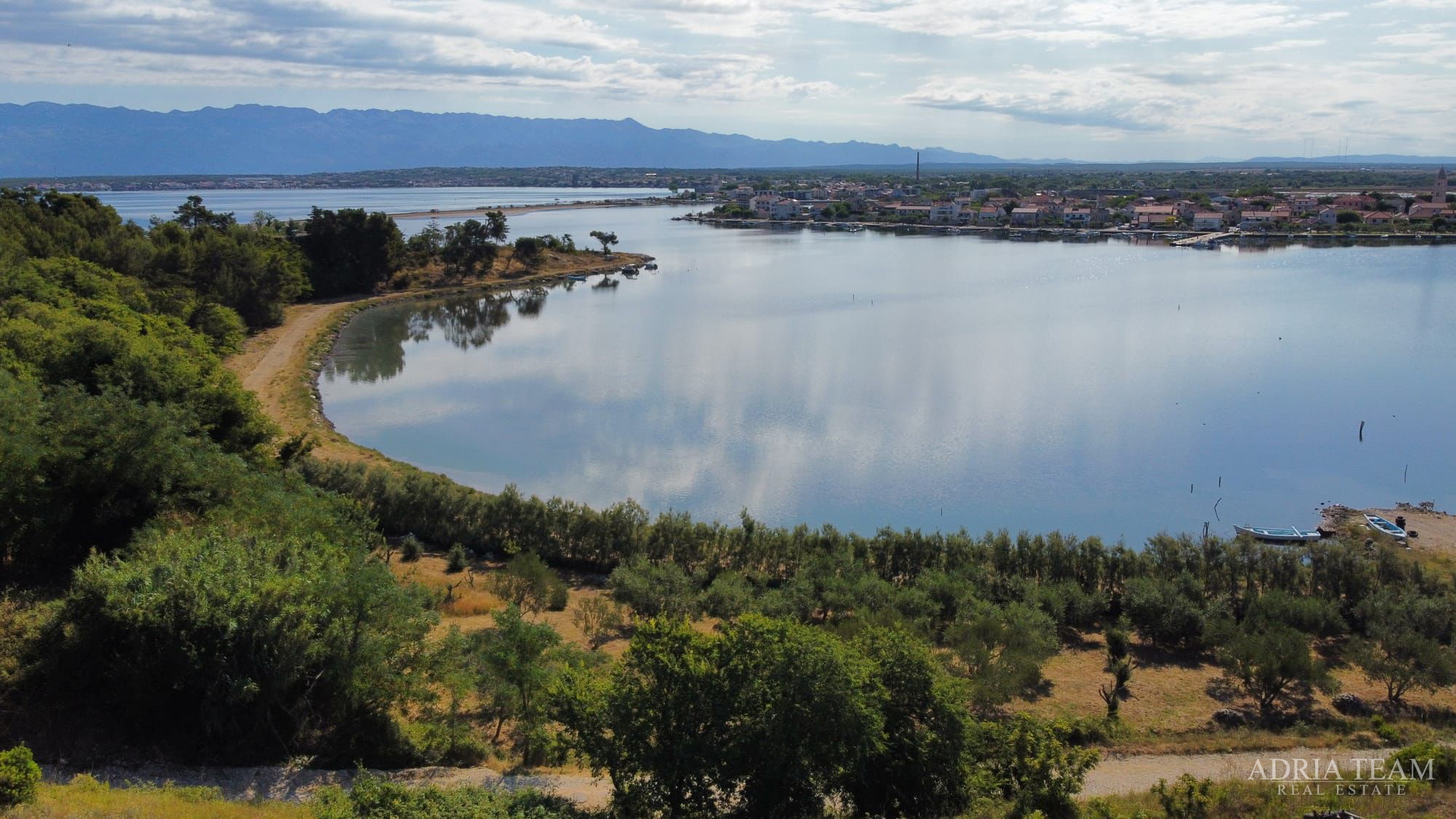 BAUGRUNDSTÜCK ERSTE REIHE AM MEER MIT VILLA-PROJEKT, TOP-LAGE!! - NIN-ZATON