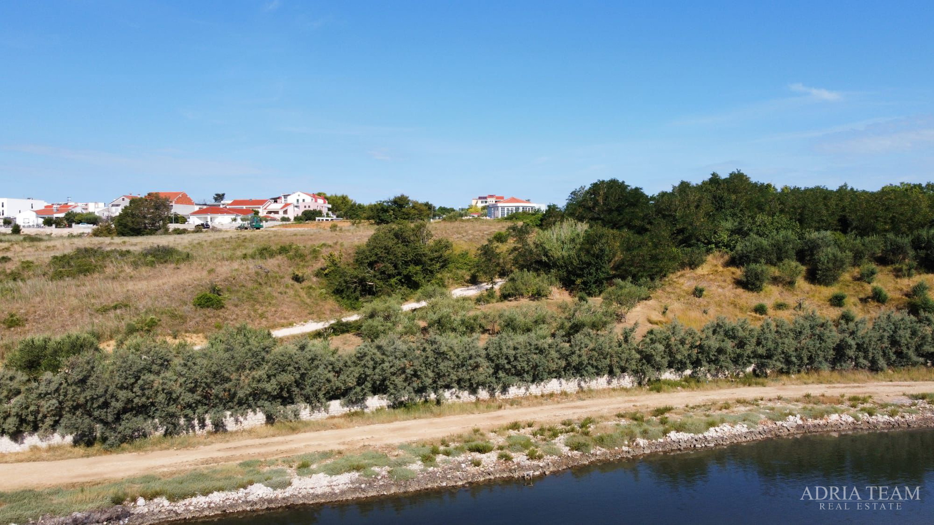 BAUGRUNDSTÜCK ERSTE REIHE AM MEER MIT VILLA-PROJEKT, TOP-LAGE!! - NIN-ZATON