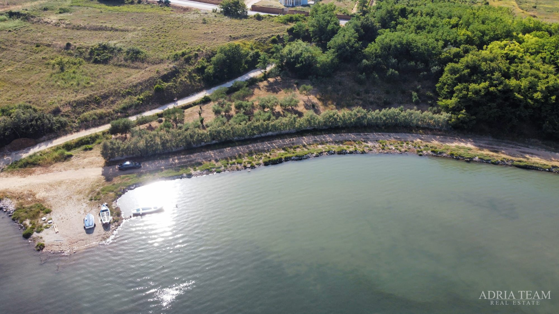 BAUGRUNDSTÜCK ERSTE REIHE AM MEER MIT VILLA-PROJEKT, TOP-LAGE!! - NIN-ZATON