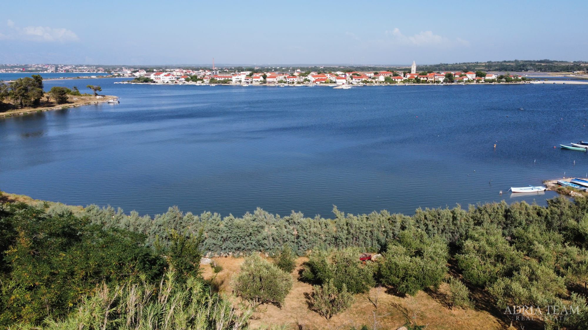 BAUGRUNDSTÜCK ERSTE REIHE AM MEER MIT VILLA-PROJEKT, TOP-LAGE!! - NIN-ZATON