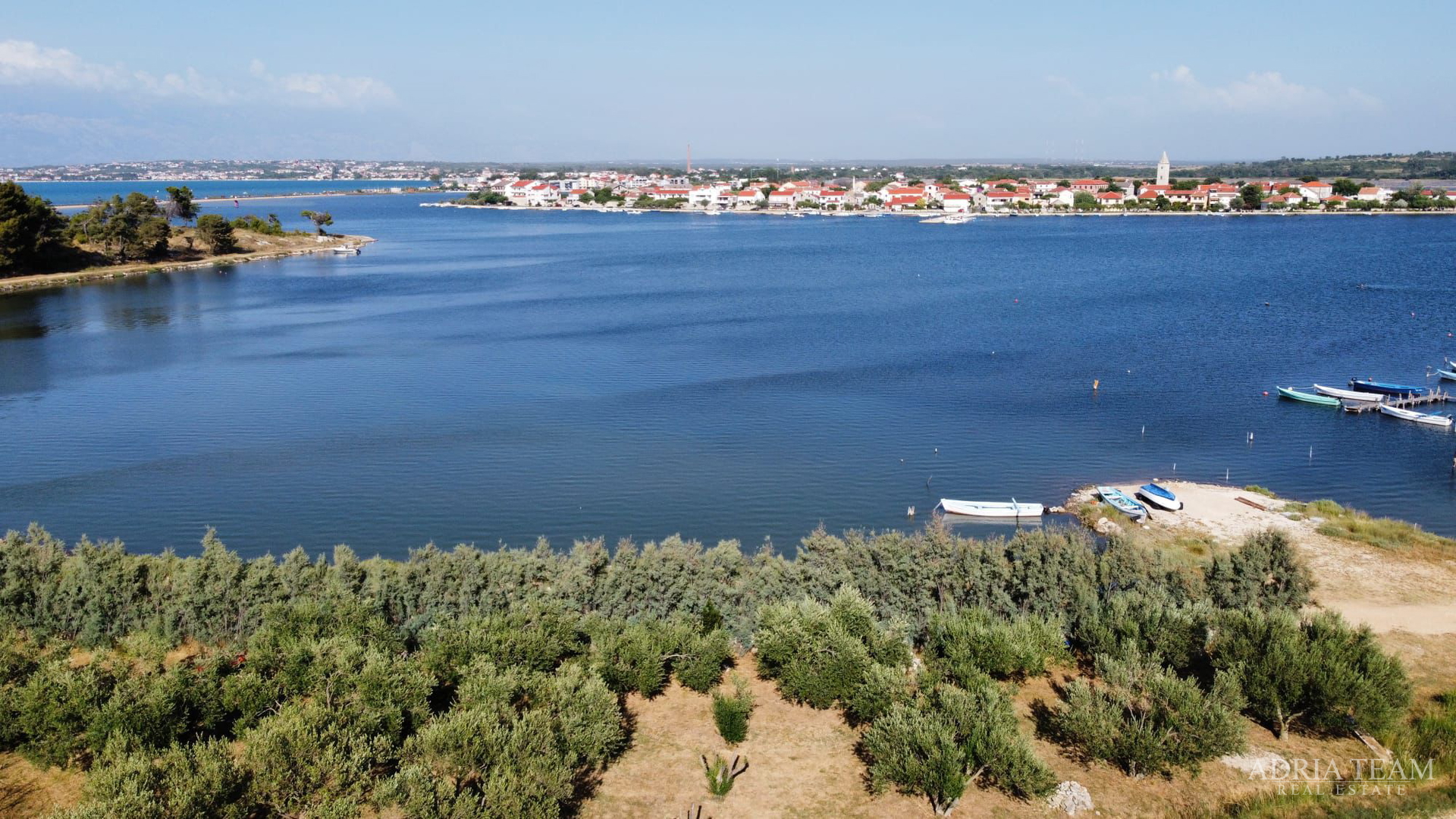 BAUGRUNDSTÜCK ERSTE REIHE AM MEER MIT VILLA-PROJEKT, TOP-LAGE!! - NIN-ZATON