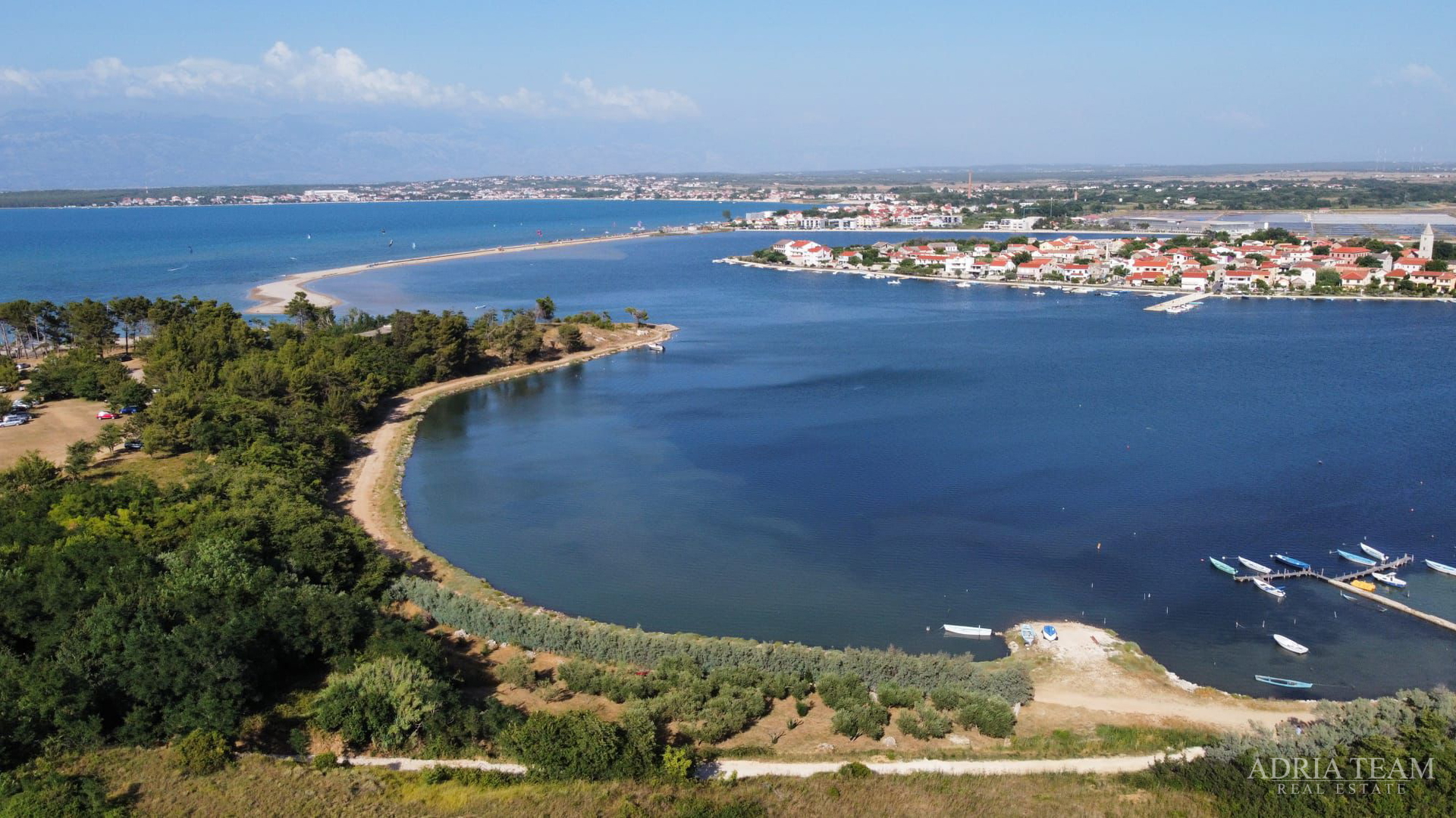 BAUGRUNDSTÜCK ERSTE REIHE AM MEER MIT VILLA-PROJEKT, TOP-LAGE!! - NIN-ZATON