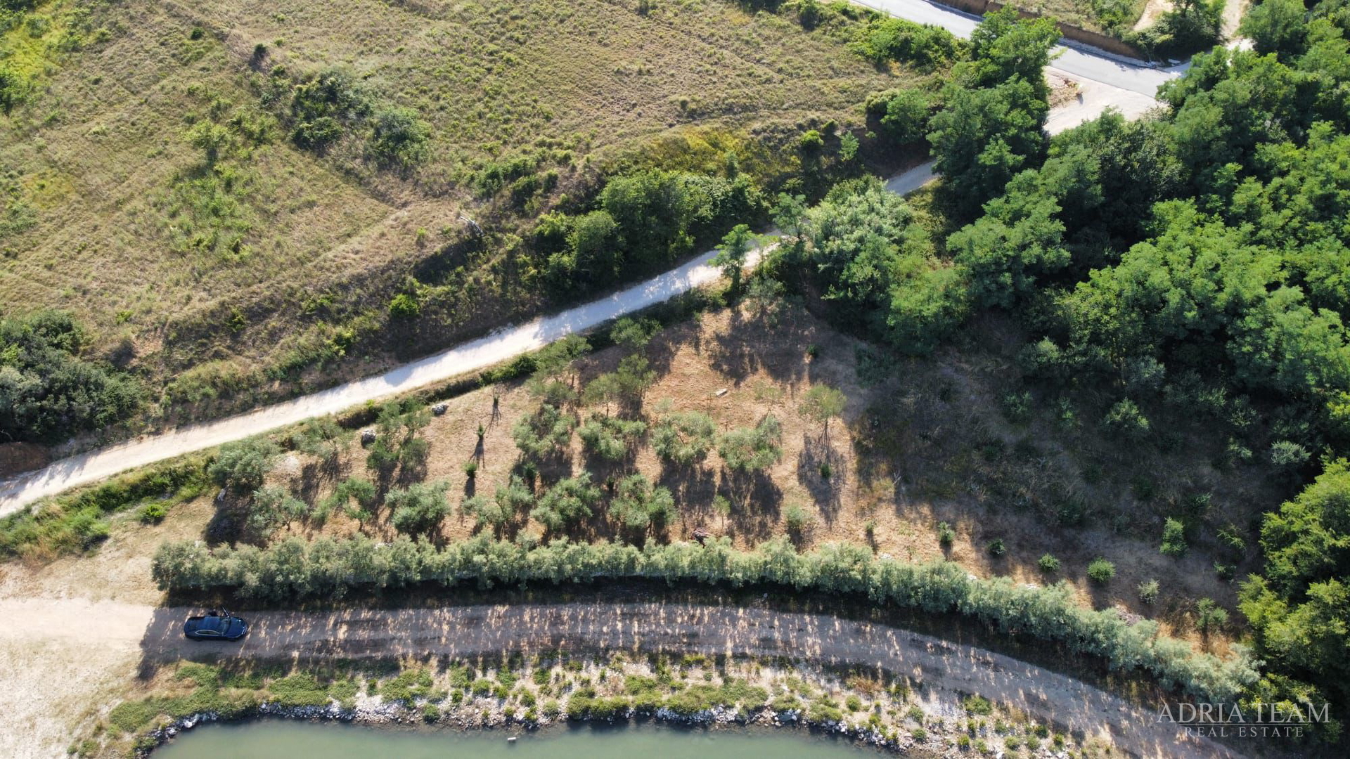 BAUGRUNDSTÜCK ERSTE REIHE AM MEER MIT VILLA-PROJEKT, TOP-LAGE!! - NIN-ZATON