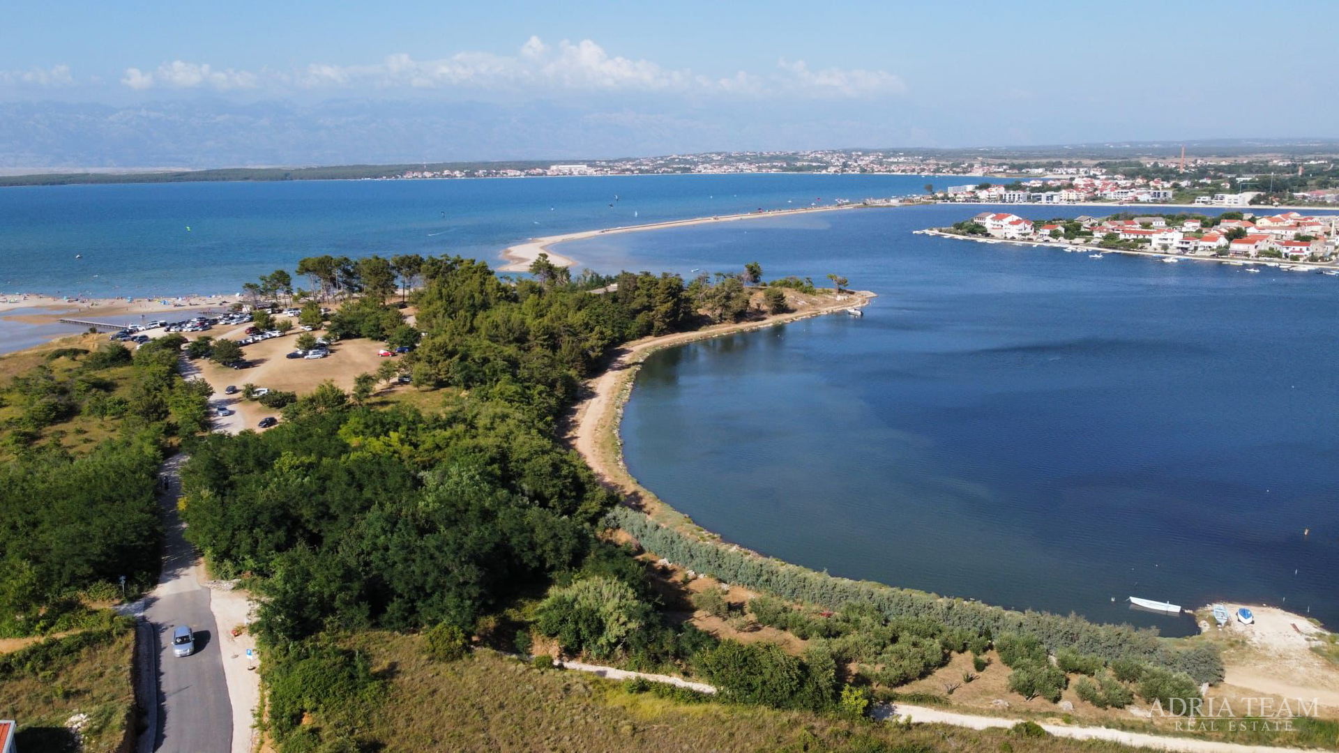 BAUGRUNDSTÜCK ERSTE REIHE AM MEER MIT VILLA-PROJEKT, TOP-LAGE!! - NIN-ZATON