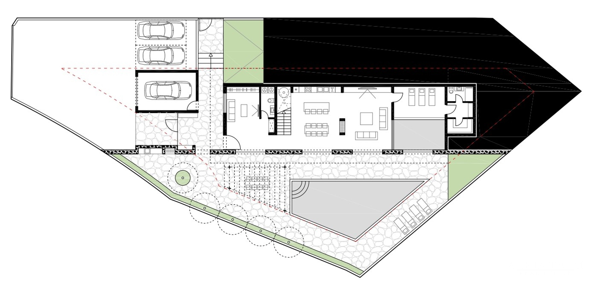 BAUGRUNDSTÜCK ERSTE REIHE AM MEER MIT VILLA-PROJEKT, TOP-LAGE!! - NIN-ZATON