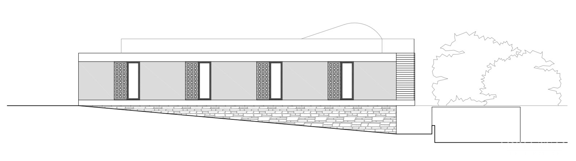 BAUGRUNDSTÜCK ERSTE REIHE AM MEER MIT VILLA-PROJEKT, TOP-LAGE!! - NIN-ZATON