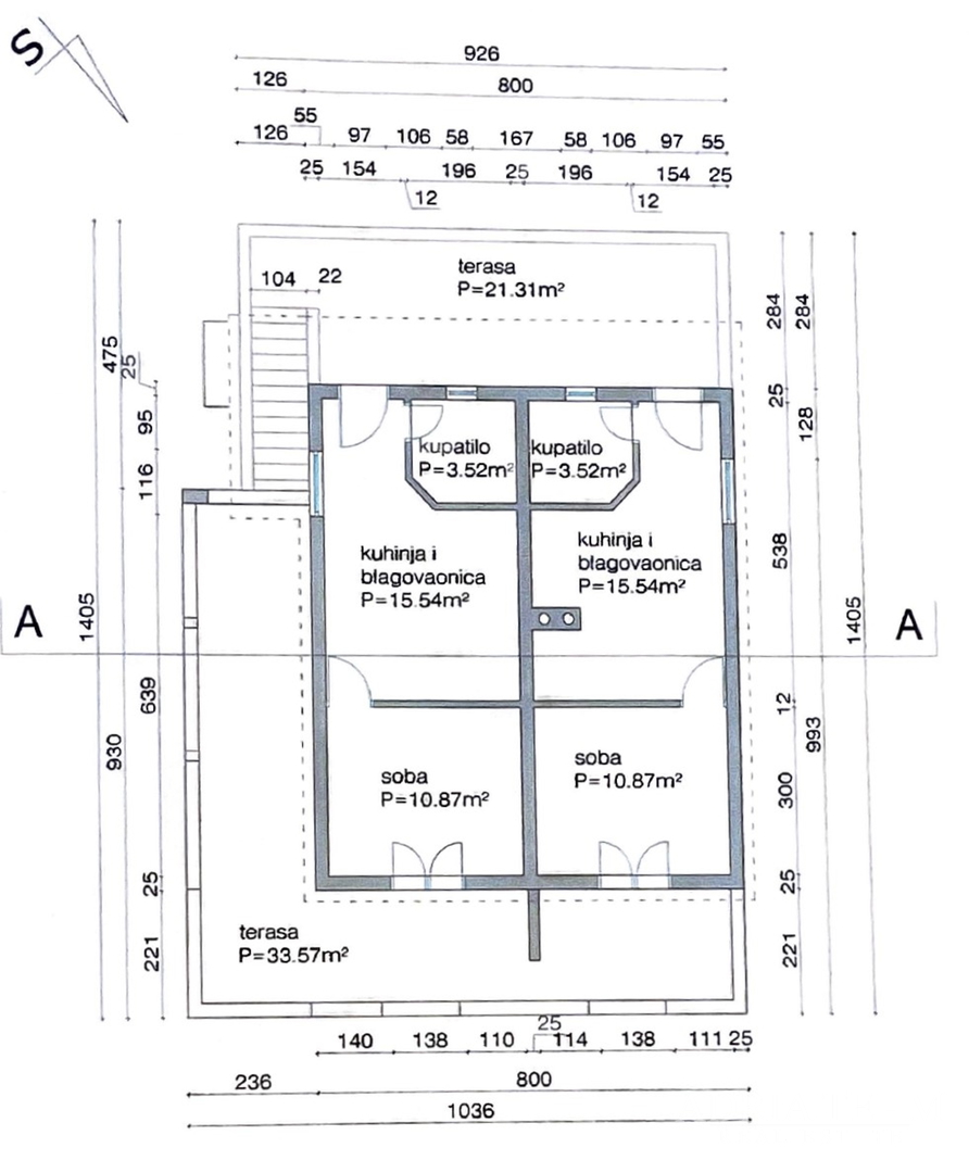 KUĆA S TRI STAMBENE JEDINICE I UREĐENIM VRTOM - NEVIĐANE, PAŠMAN