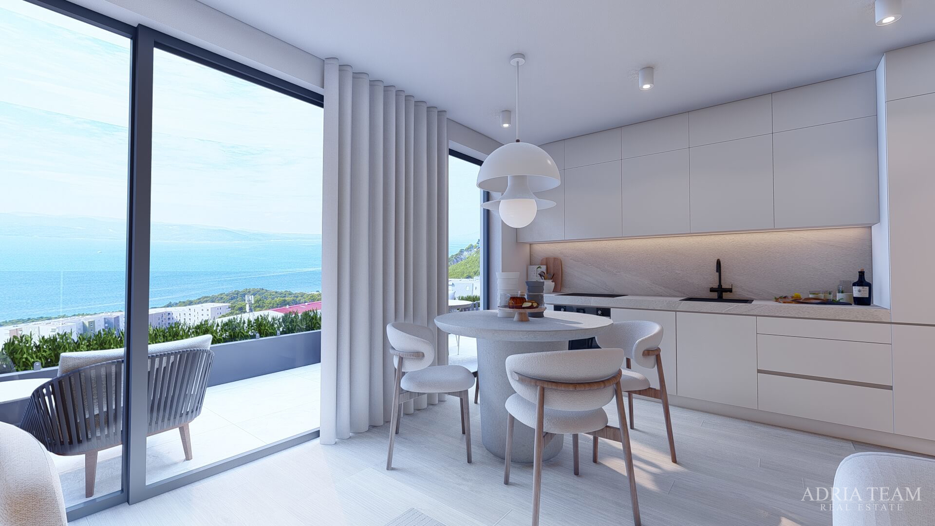 APARTMANI U KOMPLEKSU STAMBENIH ZGRADA U IZGRADNJI, ZGRADA 3 - MAKARSKA