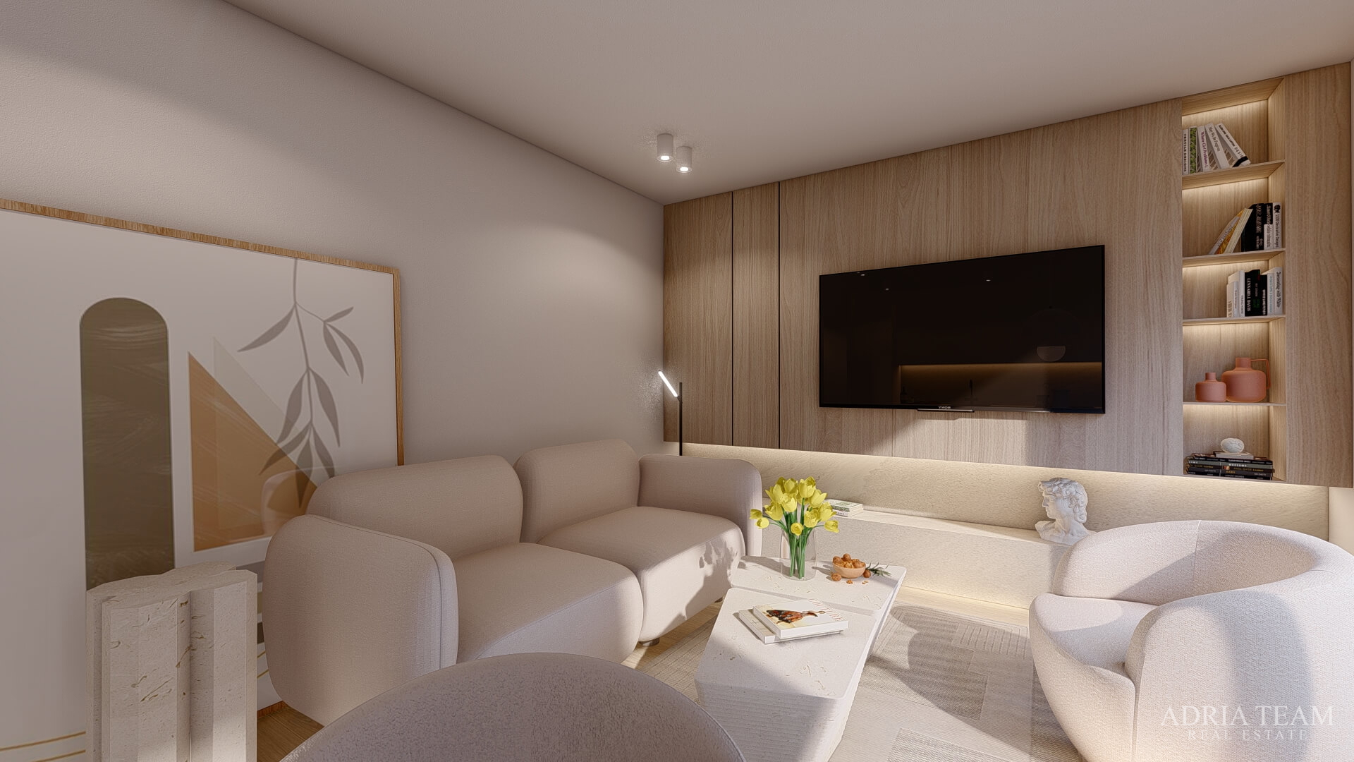 APARTMANI U KOMPLEKSU STAMBENIH ZGRADA U IZGRADNJI, ZGRADA 3 - MAKARSKA