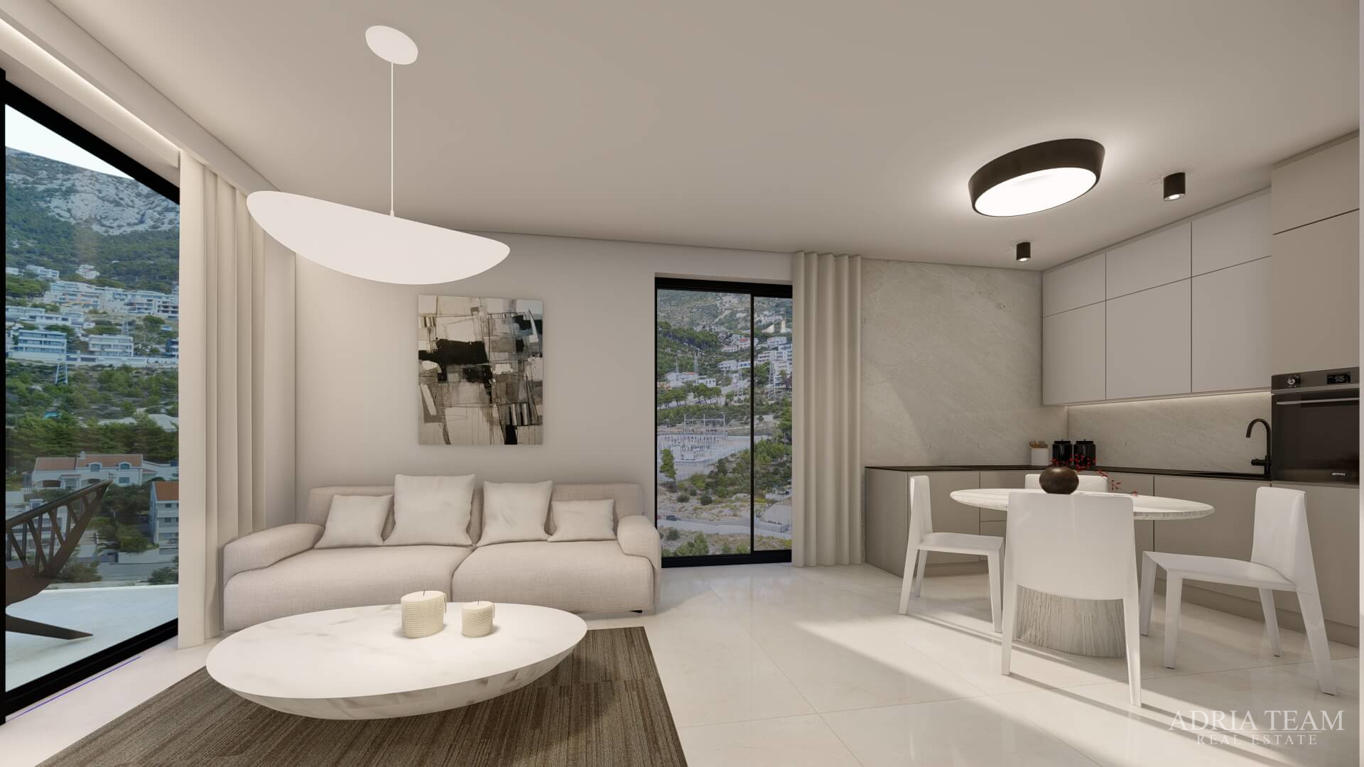 APARTMANI U KOMPLEKSU STAMBENIH ZGRADA U IZGRADNJI, ZGRADA 3 - MAKARSKA