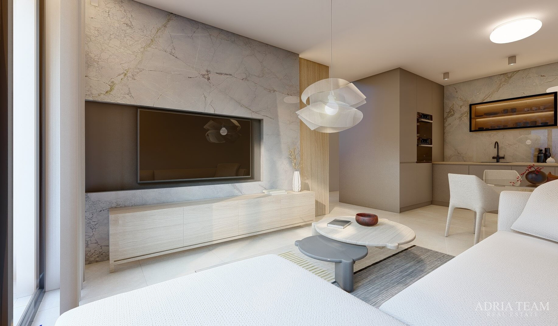 APARTMANI U KOMPLEKSU STAMBENIH ZGRADA U IZGRADNJI, ZGRADA 3 - MAKARSKA