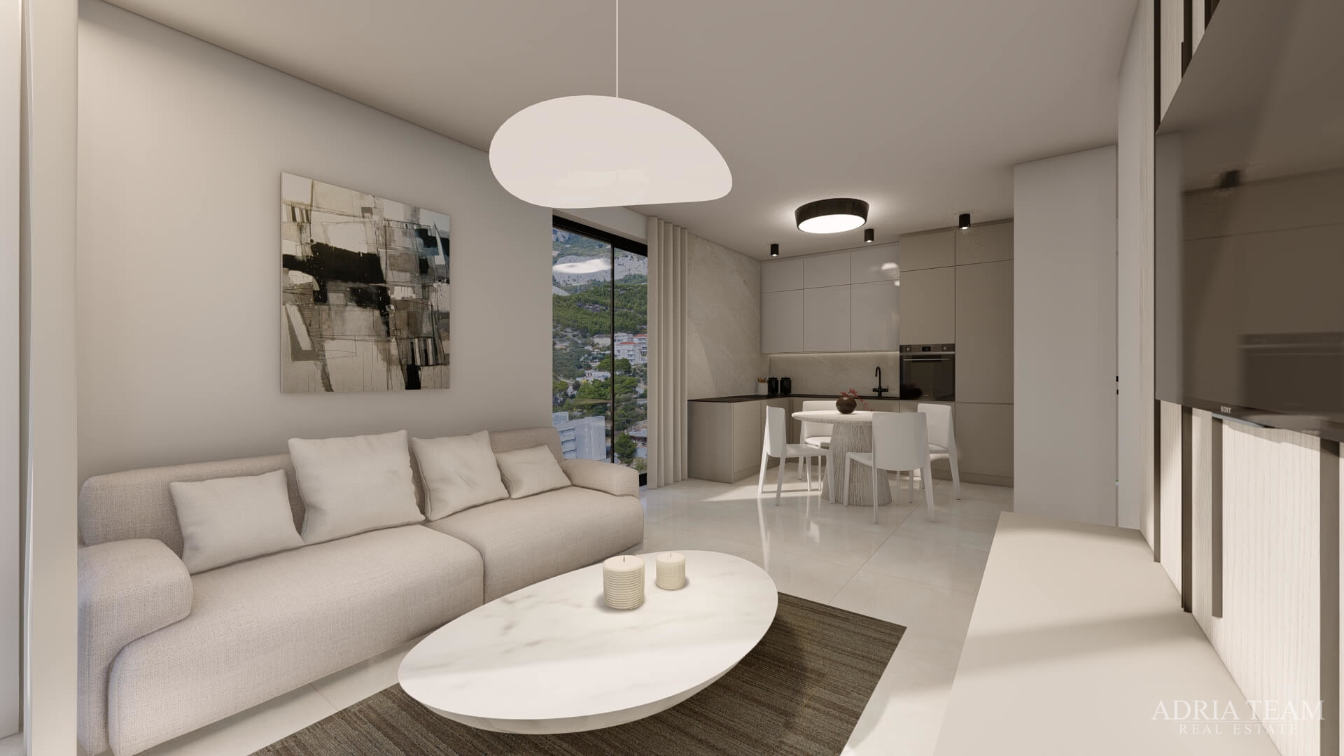 APARTMANI U KOMPLEKSU STAMBENIH ZGRADA U IZGRADNJI, ZGRADA 3 - MAKARSKA