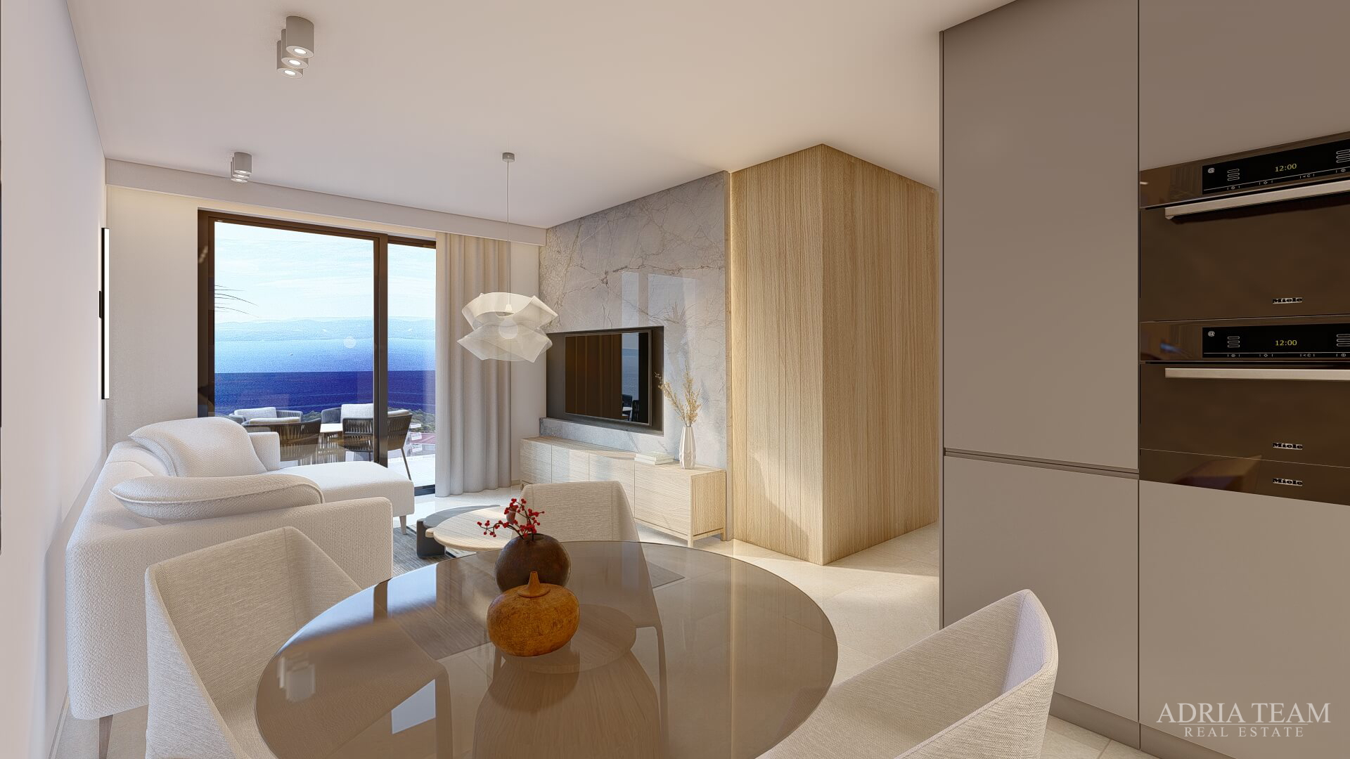 APARTMANI U KOMPLEKSU STAMBENIH ZGRADA U IZGRADNJI, ZGRADA 3 - MAKARSKA