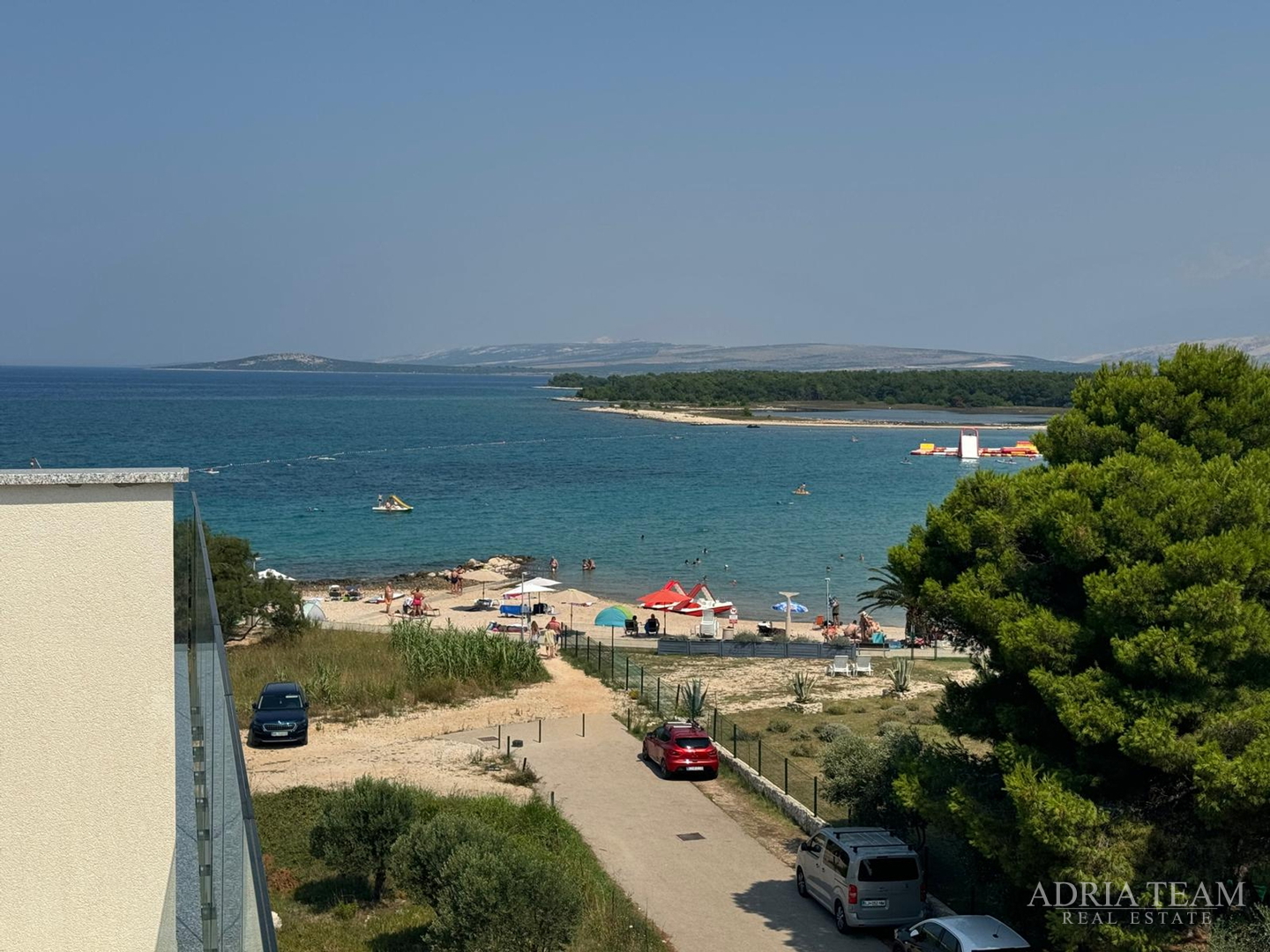SALE!! APARTMENT WITH BEAUTIFUL VIEW IN THE FIRST ROW TO THE SEA - PAG, POVLJANA