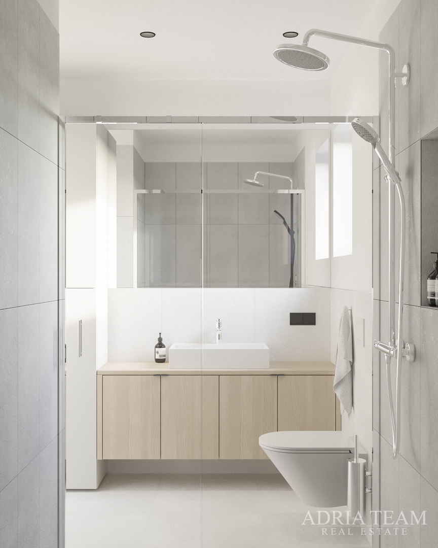 APARTMANI U KOMPLEKSU STAMBENIH ZGRADA U NOVOGRADNJI, 200 m OD MORA - VIR