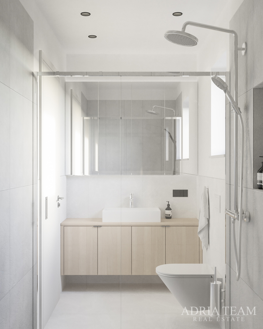 APARTMANI U KOMPLEKSU STAMBENIH ZGRADA U NOVOGRADNJI, 200 m OD MORA - VIR