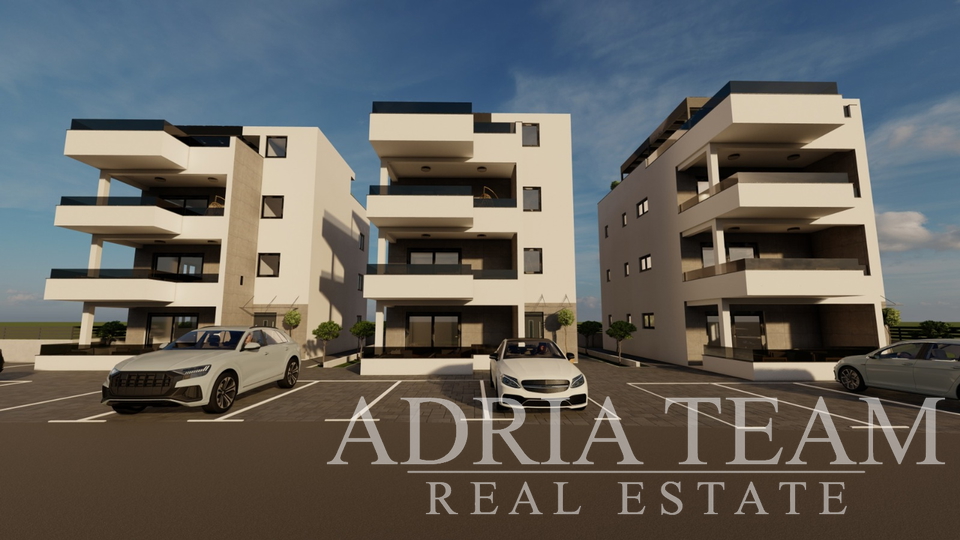 APARTMENTS IN RESIDENTIAL BUILDINGS COMPLEX UNDER CONSTRUCTION, 200 m FROM THE SEA - VIR