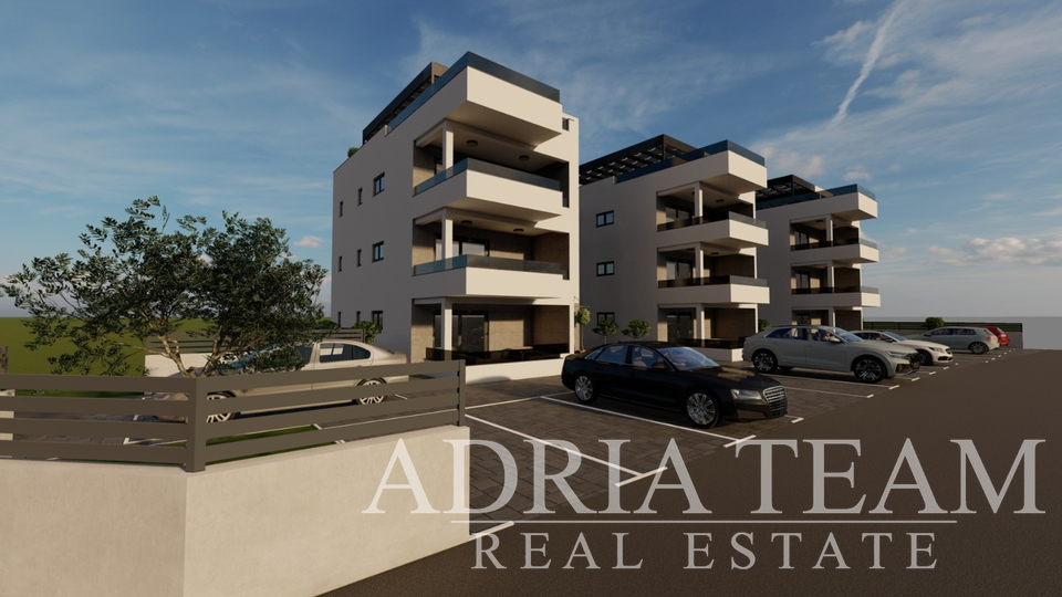 APARTMENTS IN RESIDENTIAL BUILDINGS COMPLEX UNDER CONSTRUCTION, 200 m FROM THE SEA - VIR