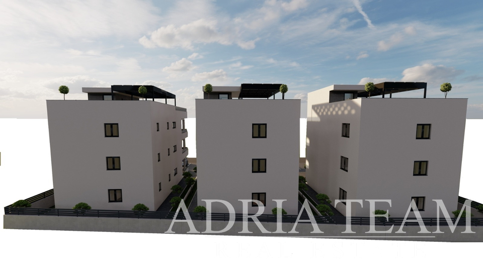 APARTMENTS IN RESIDENTIAL BUILDINGS COMPLEX UNDER CONSTRUCTION, 200 m FROM THE SEA - VIR