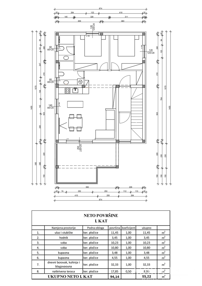 APARTMANI U KOMPLEKSU STAMBENIH ZGRADA U NOVOGRADNJI, 200 m OD MORA - VIR