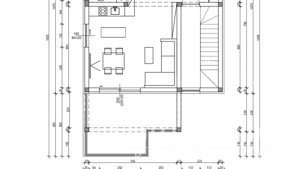 APARTMENTS IN RESIDENTIAL BUILDINGS COMPLEX UNDER CONSTRUCTION, 200 m FROM THE SEA - VIR