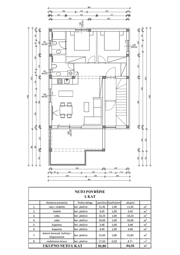 APARTMANI U KOMPLEKSU STAMBENIH ZGRADA U NOVOGRADNJI, 200 m OD MORA - VIR