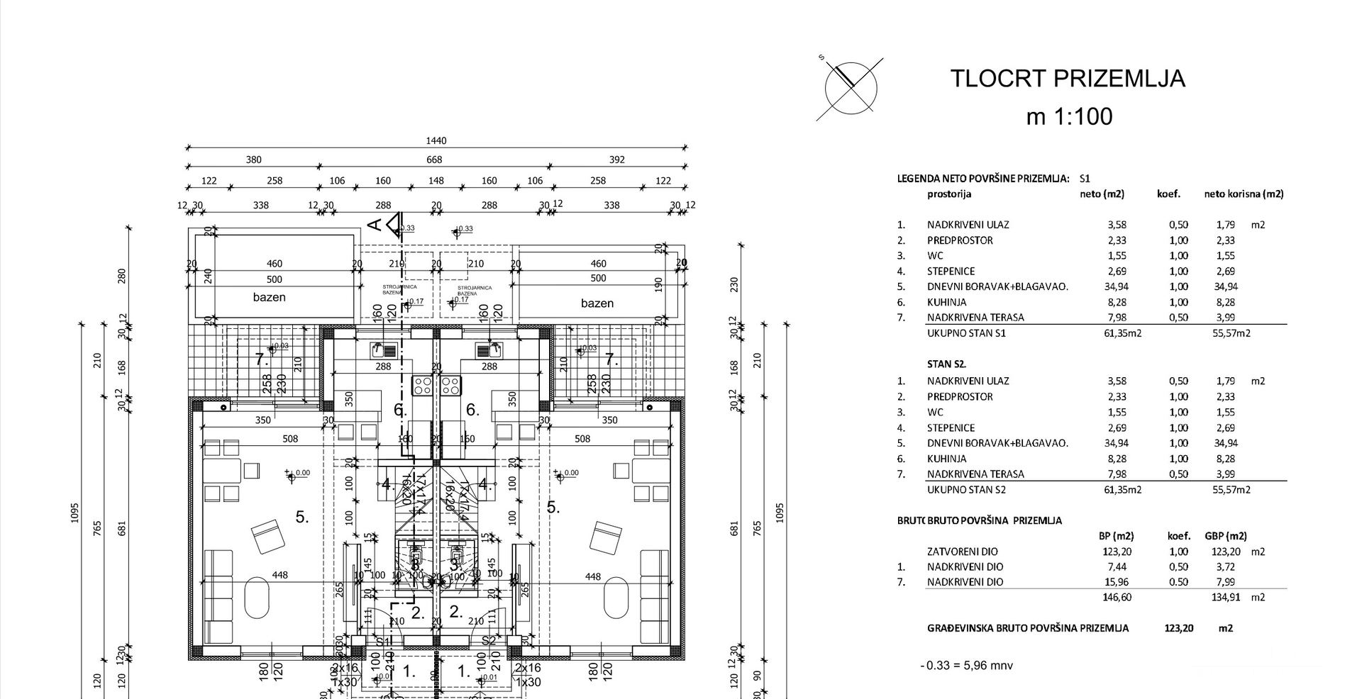 POLOVICA DVOJNE KUĆE,  NOVOGRADNJA - VIR