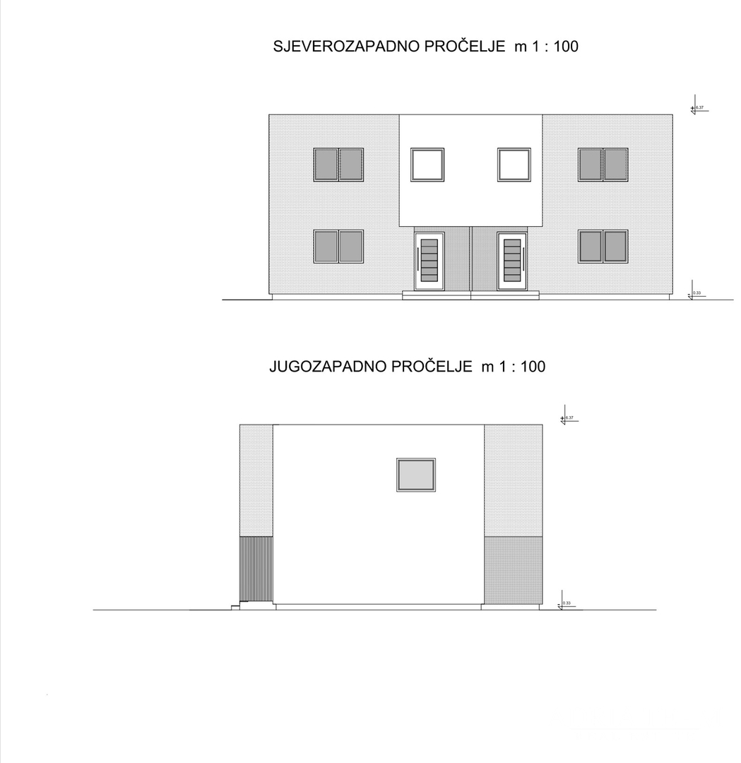 POLOVICA DVOJNE KUĆE,  NOVOGRADNJA - VIR
