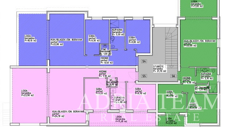 Ferienwohnung, 93 m2, Verkauf, Zadar - Diklo