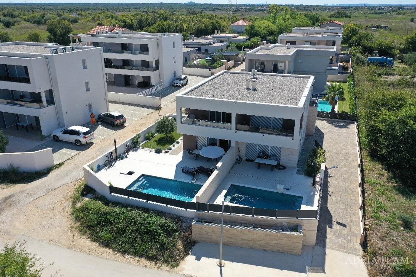 HERBSTAKTION! FERIENHAUS MIT POOL, 120 M VOM MEER ENTFERNT, NIN - ZADAR
