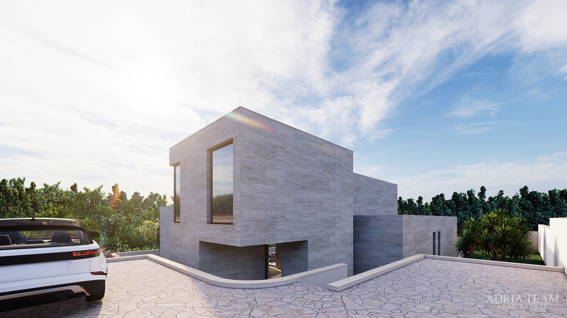 VILE U NOVOGRADNJI S POGLEDOM NA MORE - RADOVIN