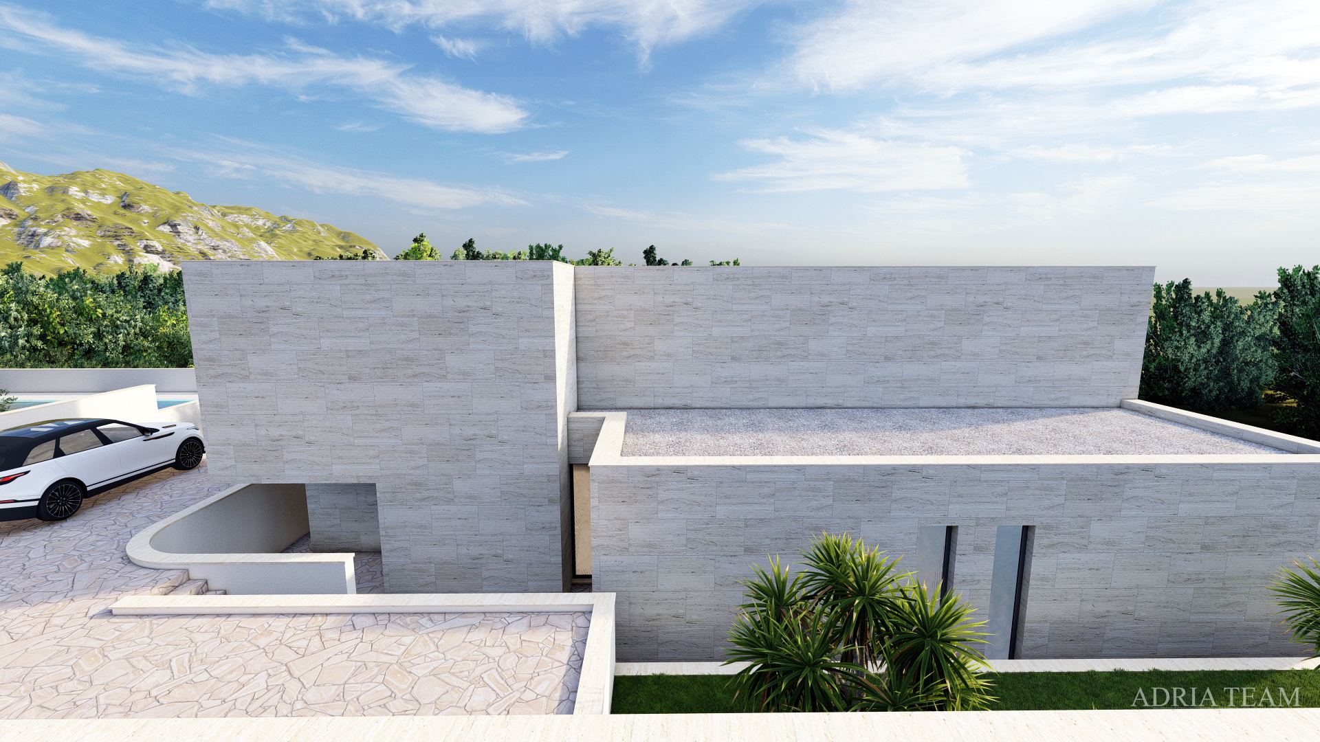 VILE U NOVOGRADNJI S POGLEDOM NA MORE - RADOVIN