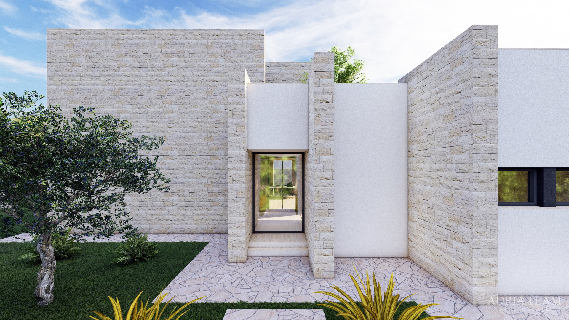 VILE U NOVOGRADNJI S POGLEDOM NA MORE - RADOVIN