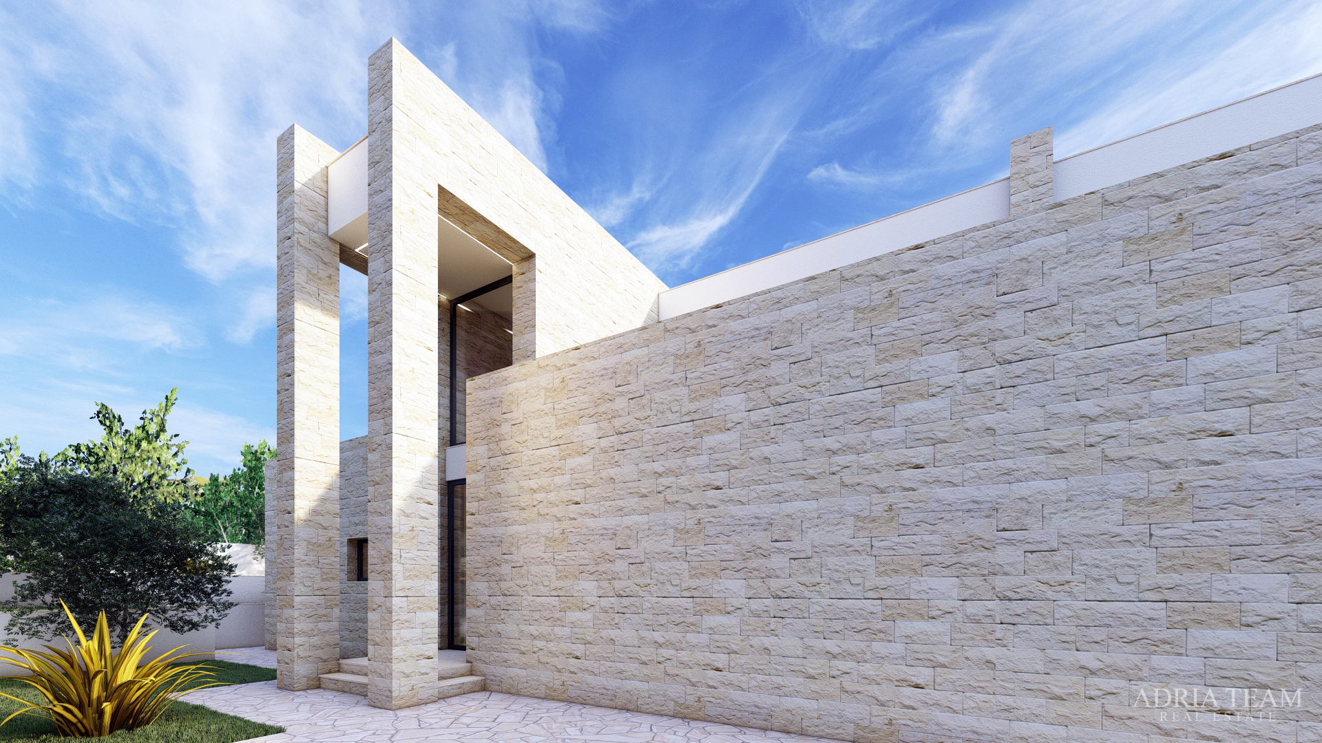 VILE U NOVOGRADNJI S POGLEDOM NA MORE - RADOVIN