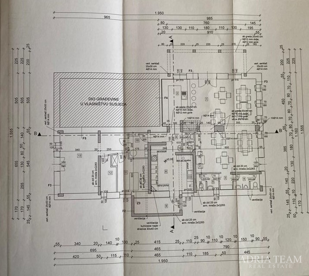KUĆA U NIZU, PRVI RED DO MORA - ŠIMUNI, PAG