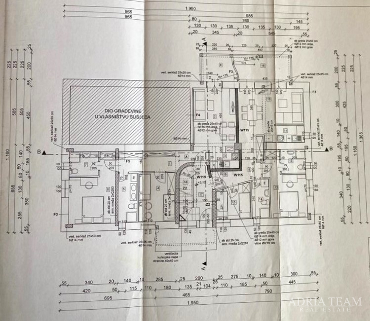 KUĆA U NIZU, PRVI RED DO MORA - ŠIMUNI, PAG