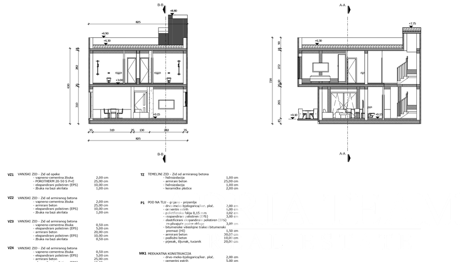 TWO HOUSES WITH SWIMMING POOL - VIR