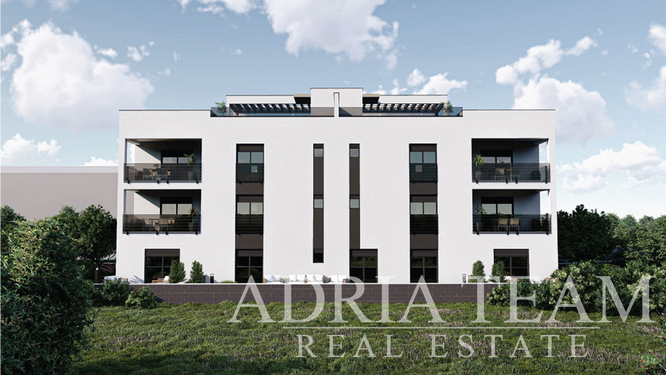 DVOSOBNI APARTMANI S POGLEDOM NA MORE I VRTOM, 400 m OD MORA, SABUNIKE - ZADAR