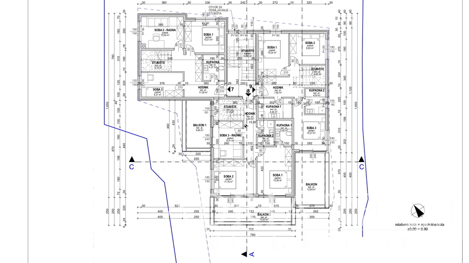 Ferienwohnung, 83 m2, Verkauf, Povljana