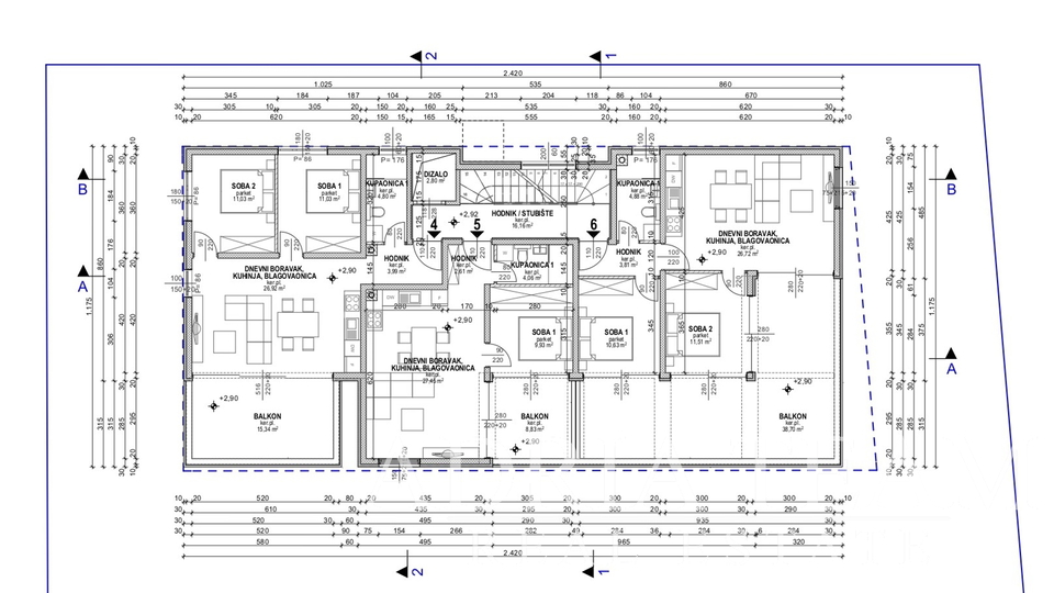 Ferienwohnung, 44 m2, Verkauf, Povljana