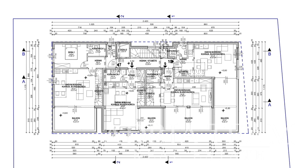 Ferienwohnung, 44 m2, Verkauf, Povljana