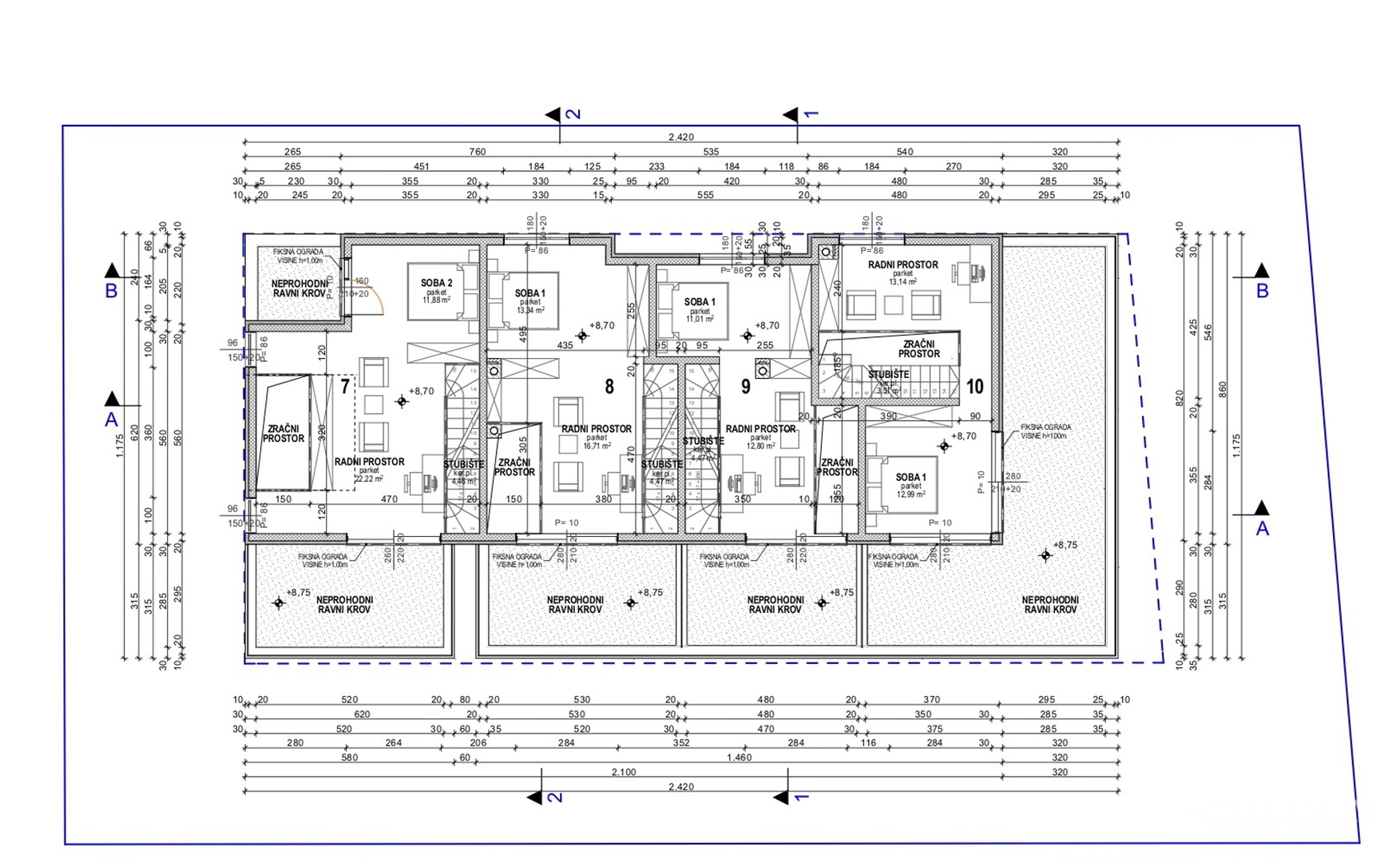 APARTMENTS IN A RESIDENTIAL BUILDING WITH ELEVATOR, NEW CONSTRUCTION - POVLJANA, PAG